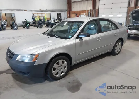 2008 Hyundai Sonata Gls z USA, uszkodzony, nr VIN 5NPET46C58H377265